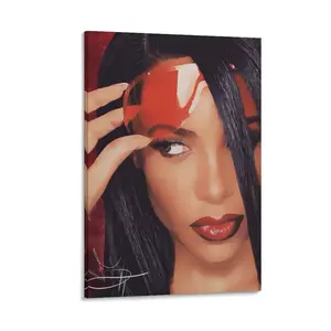 Aaliyah Poster Decorative Painting Print Gifts