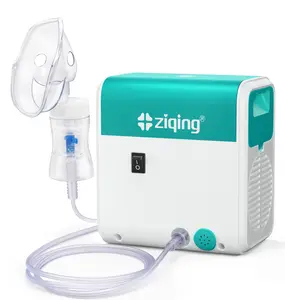 Ziqing WH-02 Nebulizer Machine for Adults and Kids Household Use, Mesh Nebulizer for Breathing Problems Night Lightweight