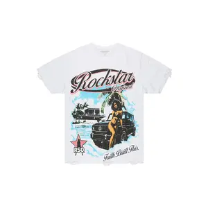 Shamilla White Cut Sleeve T-Shirt