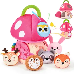 Must-Have Toddler Toys 🥰     Mini Farm House Plush Blind Bag Surprise Dolls