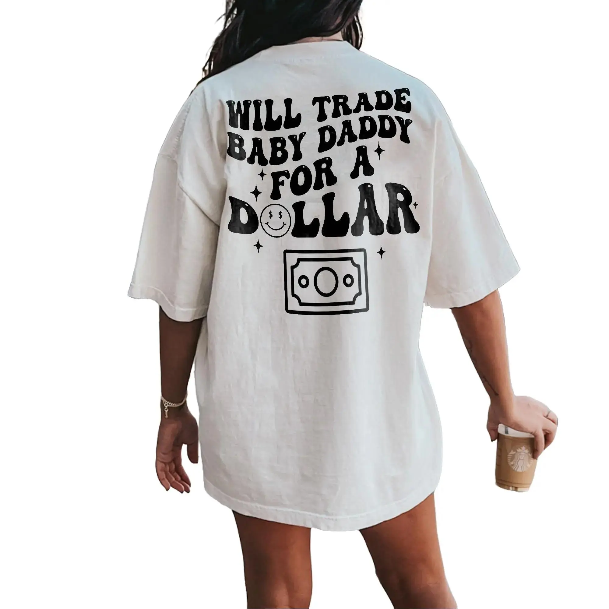 Will Trade Baby Daddy for a Dollar Shirt | Funny Hoodie & Sweater | Humorous Sarcastic Apparel