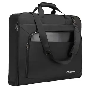 Modoker Carry On Garment Bags for Travel Hanging Clothes Suit Bag Luggage Organizer, Foldable Suit Carrier Gift for Men Women