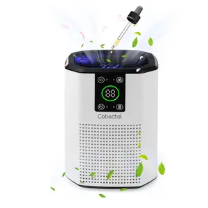 PureWave Ultra-Quiet Air Purifier for Bedroom & Office: H13 HEPA & Dual Purification tackles Allergies, Dust, Pet Dander. Built-in Essential Oil Diffuser adds Aromatherapy to Medical-Grade Cleaning for Better Sleep. Sleek, Portable Design.