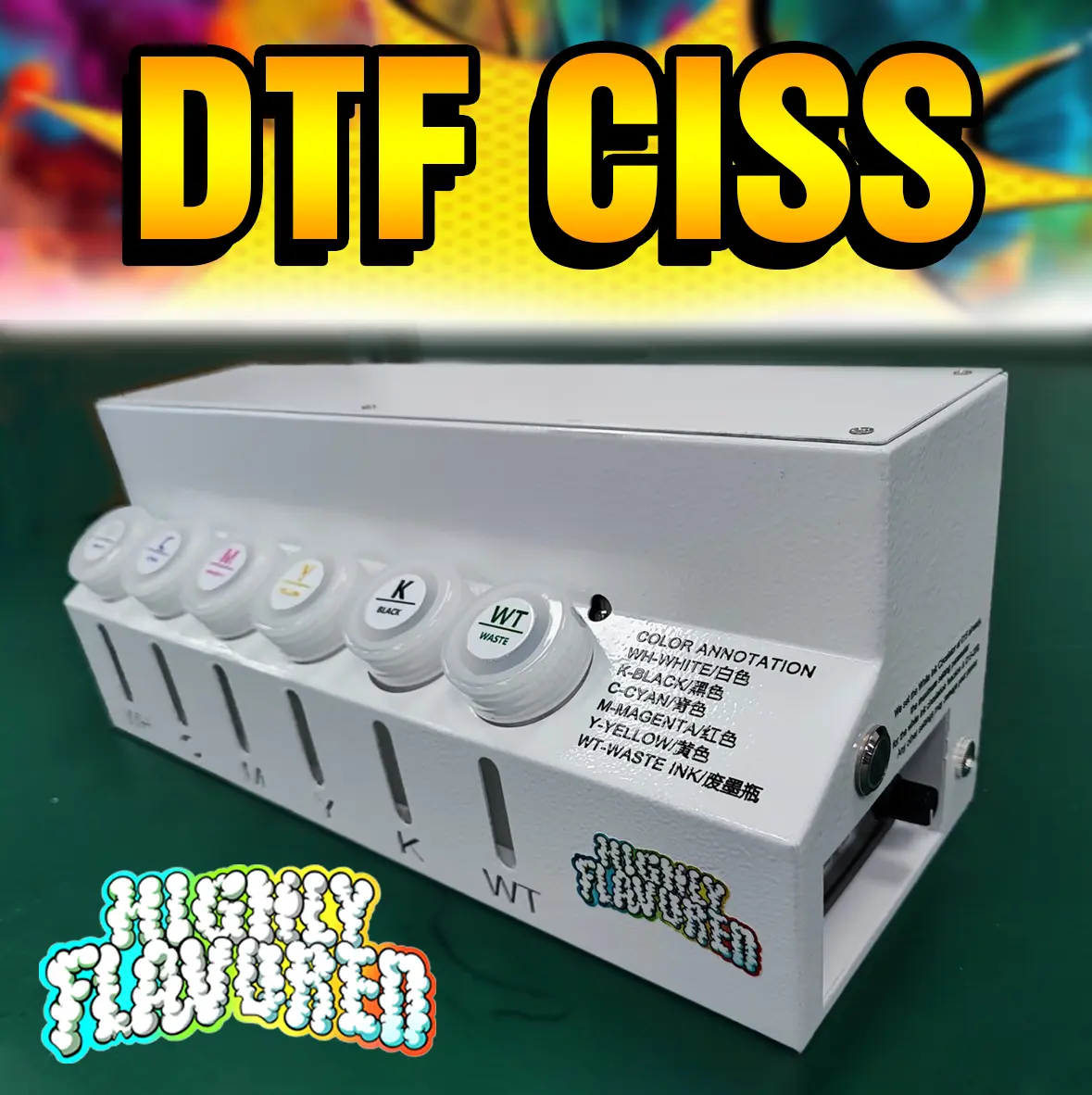 DTF CISS (Only) For ET-8550 Model