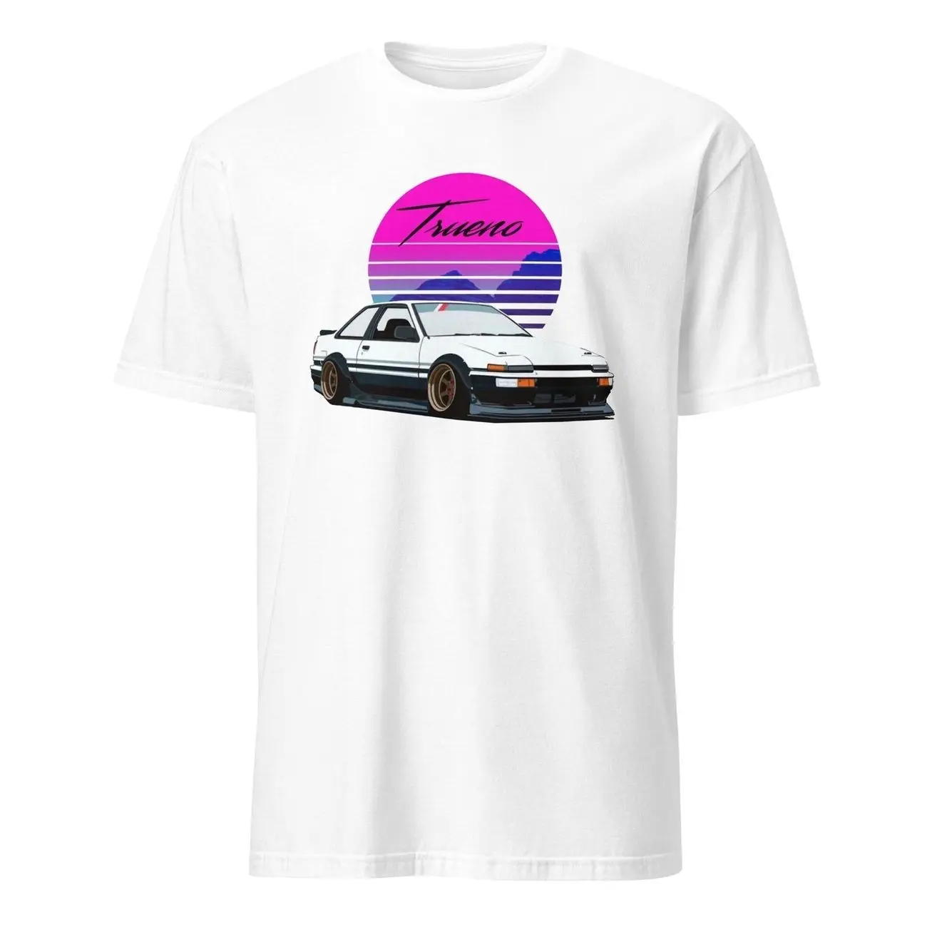 Trueno AE86 Shirt JDM Vaporwave Sun Drift Racing Tuner Car Vintage Gift T-Shirt Sweatshirt Hoodie, Gift for Car Lovers