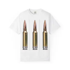 Bullet Trio T-Shirt — Brass Ammo Graphic Tee