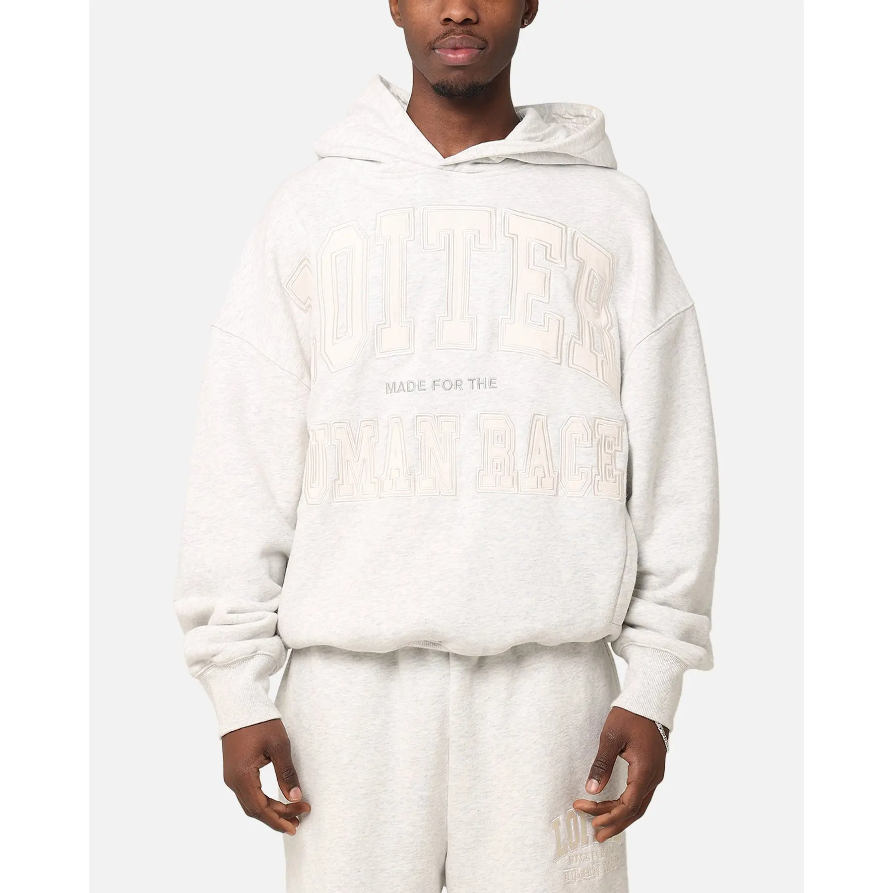 Loiter College Dropout Hoodie Light Marle