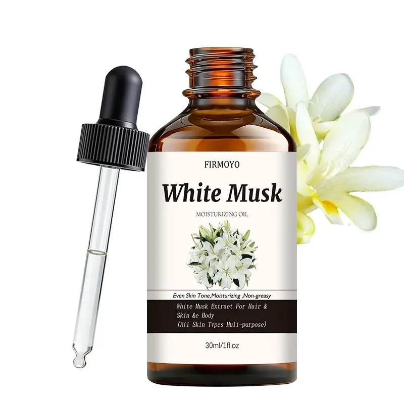 30ML Musk Essential Oil, Natural Aromatherapy Therapeutic Oil, Natural Fragrance Oils, Ideal for Massage, Diffusers, Perfumes, DIY Candles, Fresh Floral Scent, Unisex