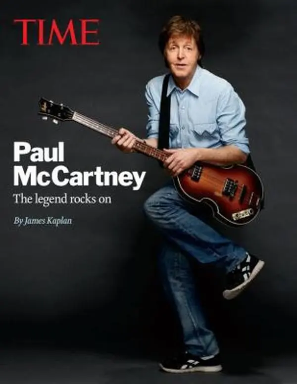 USED Book - TIME Paul McCartney: The legend rocks on by James Kaplan (Hardcover) - english