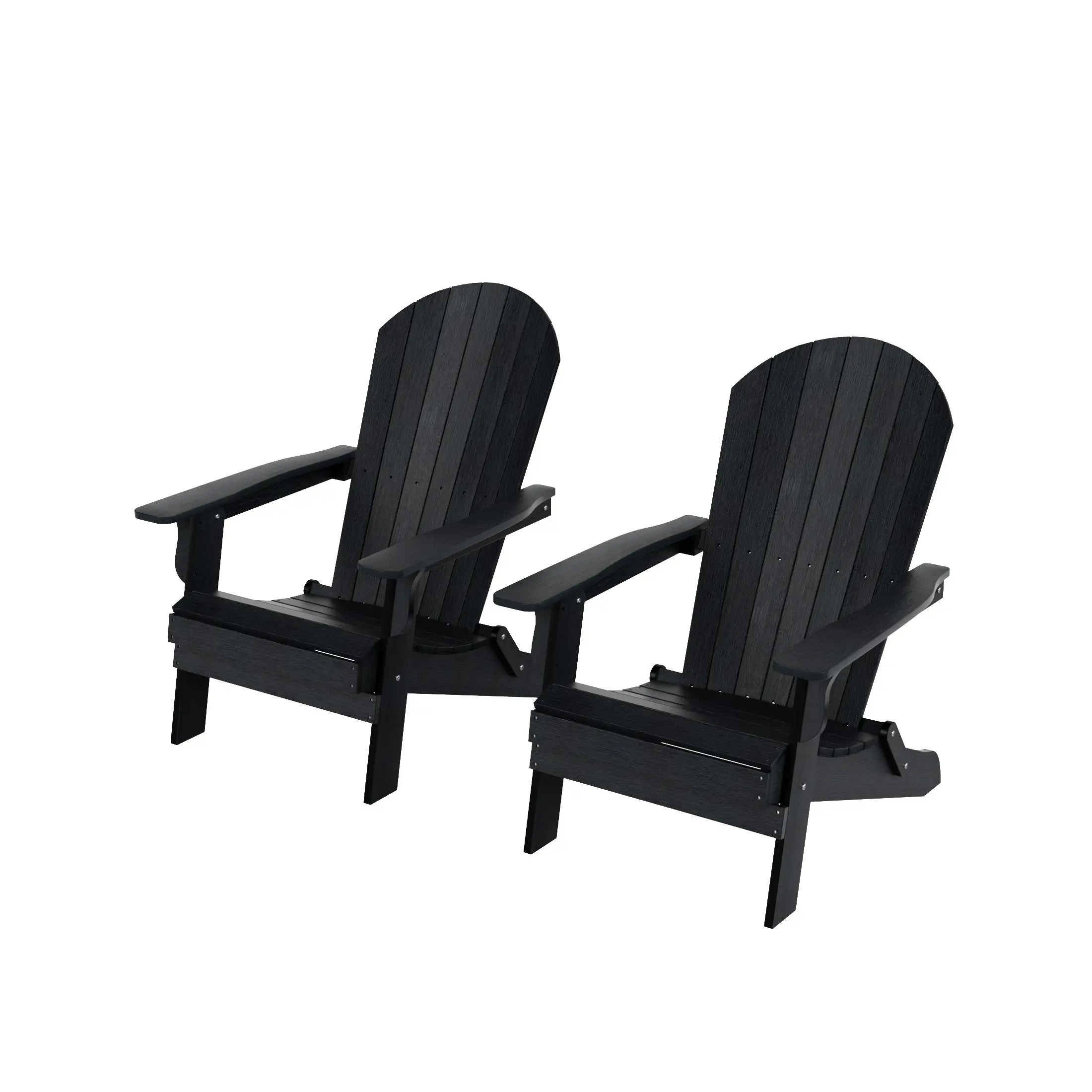 Tuscany Outdoor Folding Adirondack Seashell Chair (Set of 2)