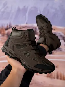 Unisex Fashion Hiking Shoes, Couple Style Mountaineering Trekking Shoes, Non-slip Breathable, Four Seasons Wearable, Ideal for Daily Outfits, Unisex Trekking Footwear
