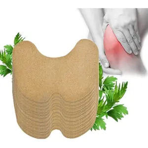 40-Pack Herbal Pain Relief Patches | Natural Wormwood Extract for Knee, Back & Neck Pain | Drug-Free Muscle Soothing