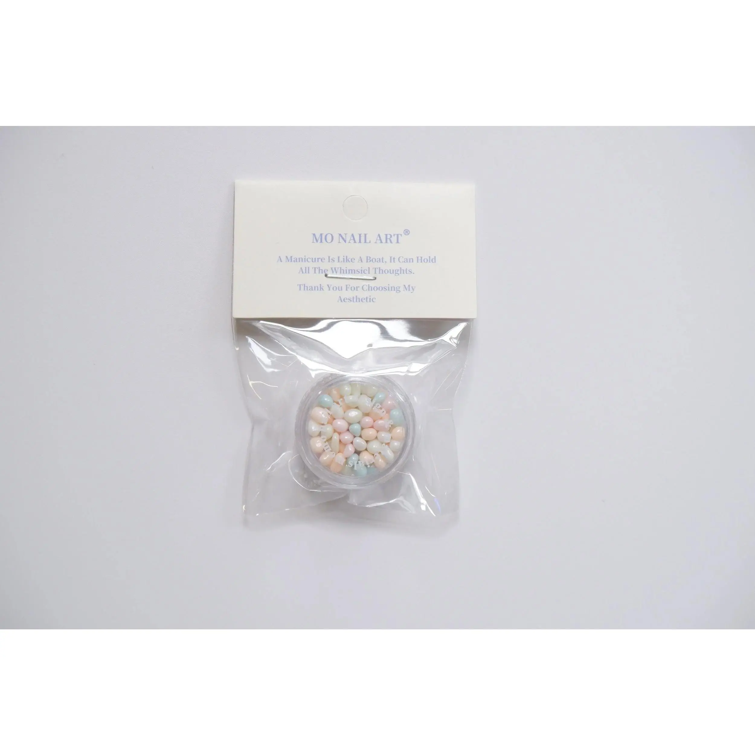 Mo Nail Art - "Milk" Beads for Nail Art