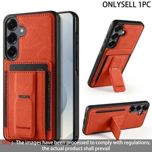Adjustable Stand Wallet Leather Phone Case Protector Compatible with Samsung Galaxy S26 Ultra, S25 Plus, S24 FE, S23, S22, S21 FE, S20 FE, Card Holder with Card Slots, Shockproof Protective Cover, Durable and Stylish Design Smartphone