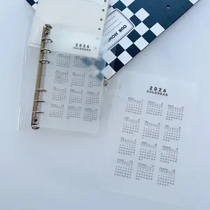 2026 Calendar Divider Insert
