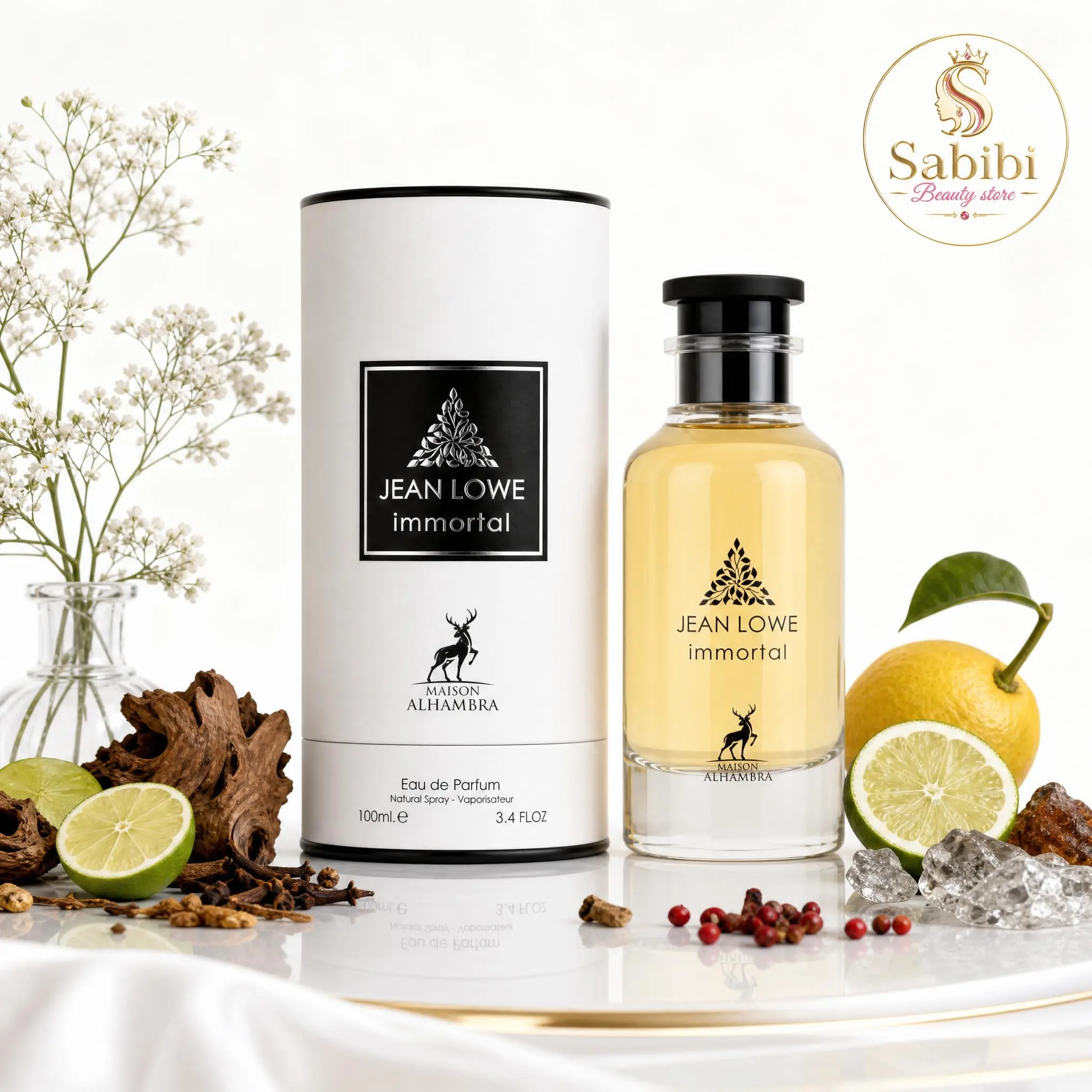Jean Lowe Immortal Men's Fragrance from Sabibi Beauty Store