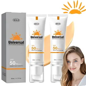 Moisturizing Sunscreen, Moisturizing, Protecting Against Damage, Concealing Defects Sunscreen, Quickly Absorbed, Waterproof, Sweat-Proof, Suitable For Sensitive Skin, Ideal Choice For Outdoor Activities.