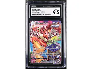 2021 Chilling Reign #201/198 Blaziken VMAX Rapid Strike CGC 9.5