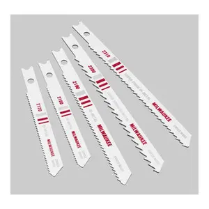 Milwaukee 49-22-1168 5PC U-Shank Bi-Metal Jig Saw Blade Set