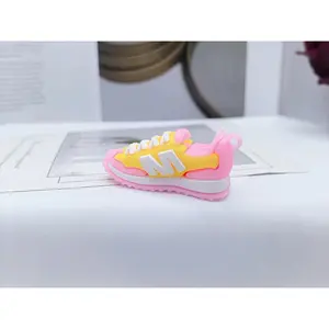 Cartoon Simulation Shoe Keychain for Boys Backpack Pendant Exquisite Gift Fashion Accessory