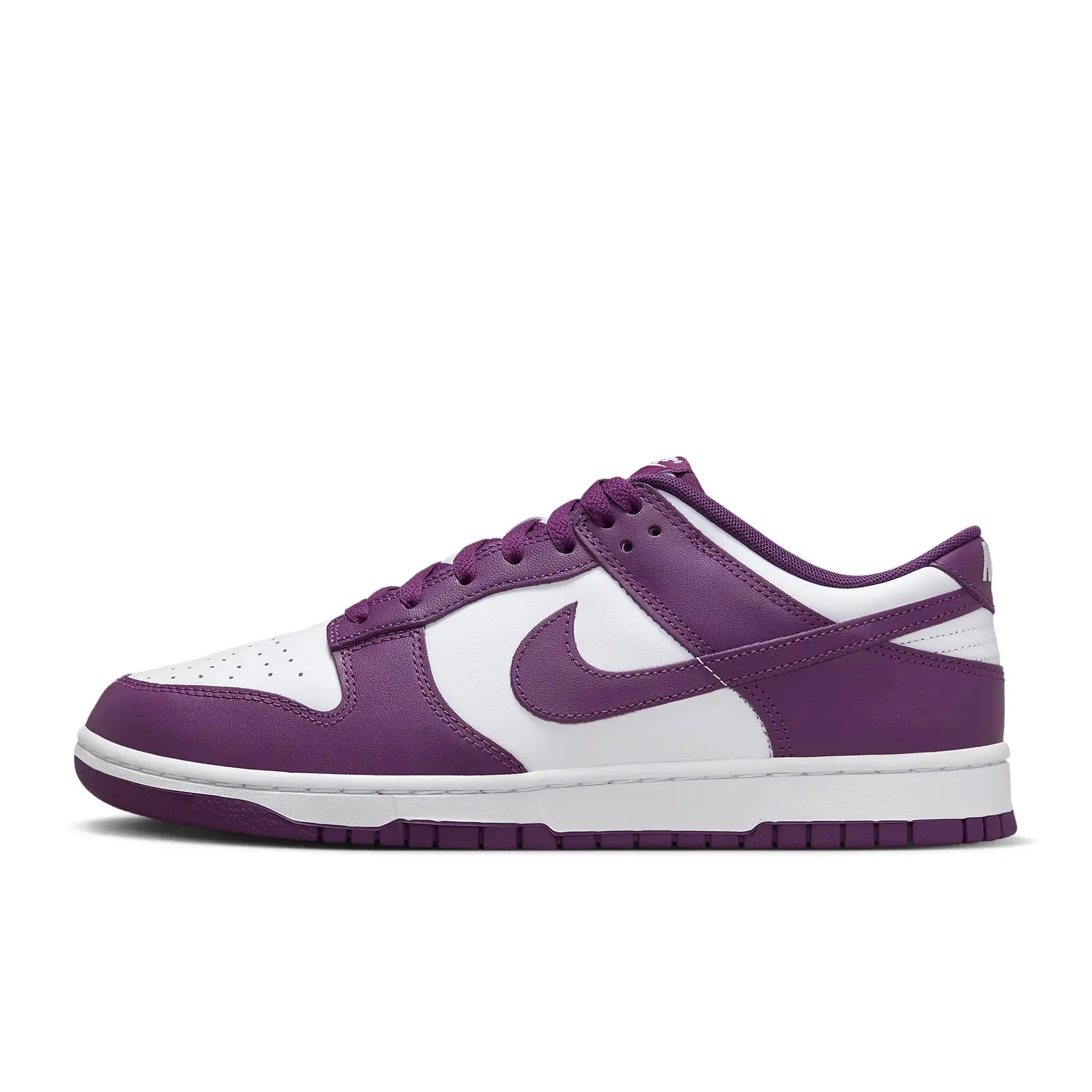 Men's Nike Dunk Low Retro White/Viotech-White (DV0833 107) Men's Nike Dunk Low Retro White/Viotech-White (DV0833 107)