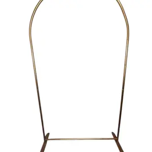 Decorative 7 ft Backdrop Arch - Elegant Metal Design for Home Decor