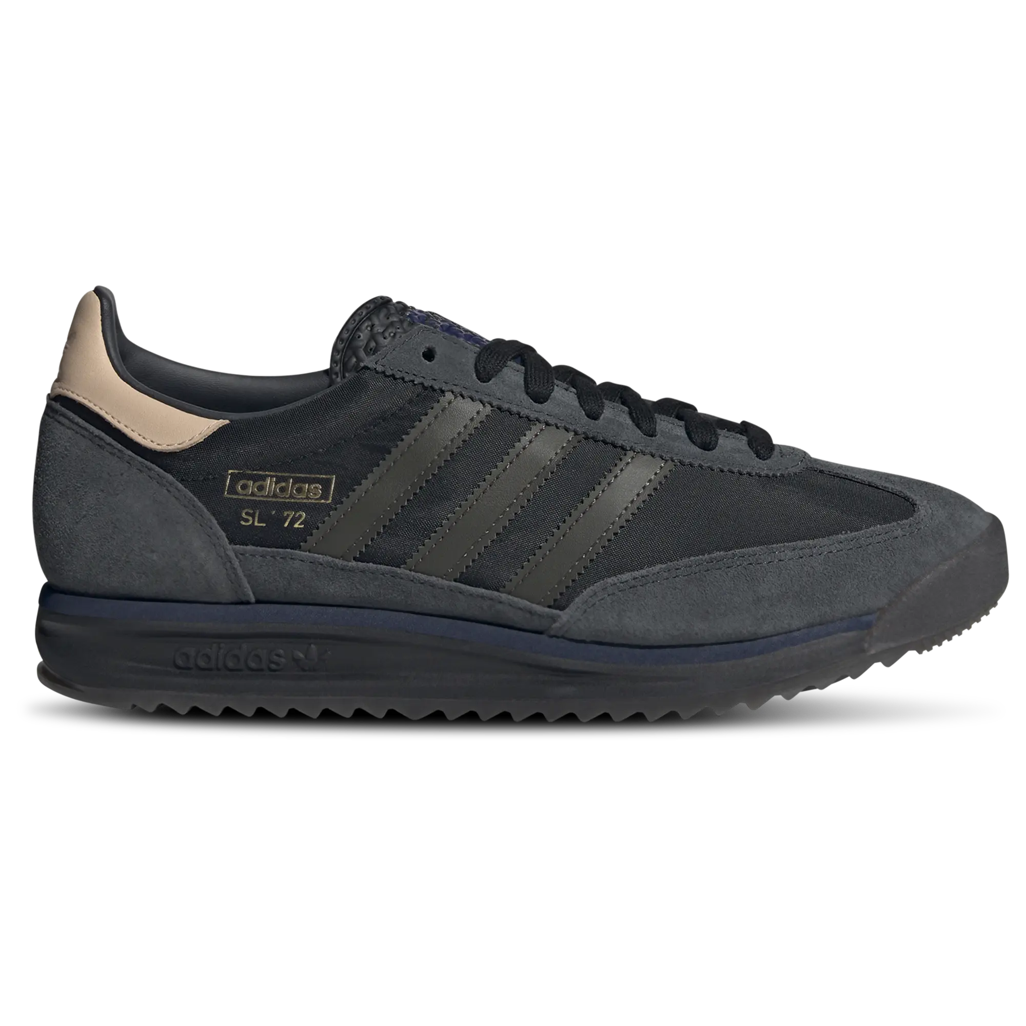 [IG4646] MENS ADIDAS SL 72 RS 'CORE BLACK SHADOW OLIVE'