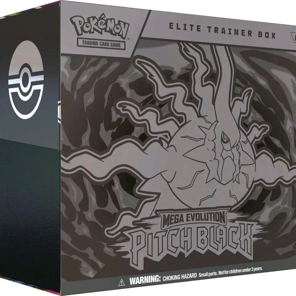 Pitch Black Elite Trainer Box - Near Mint Collectible Cards Sealed Non-Sports Trading Card Box
