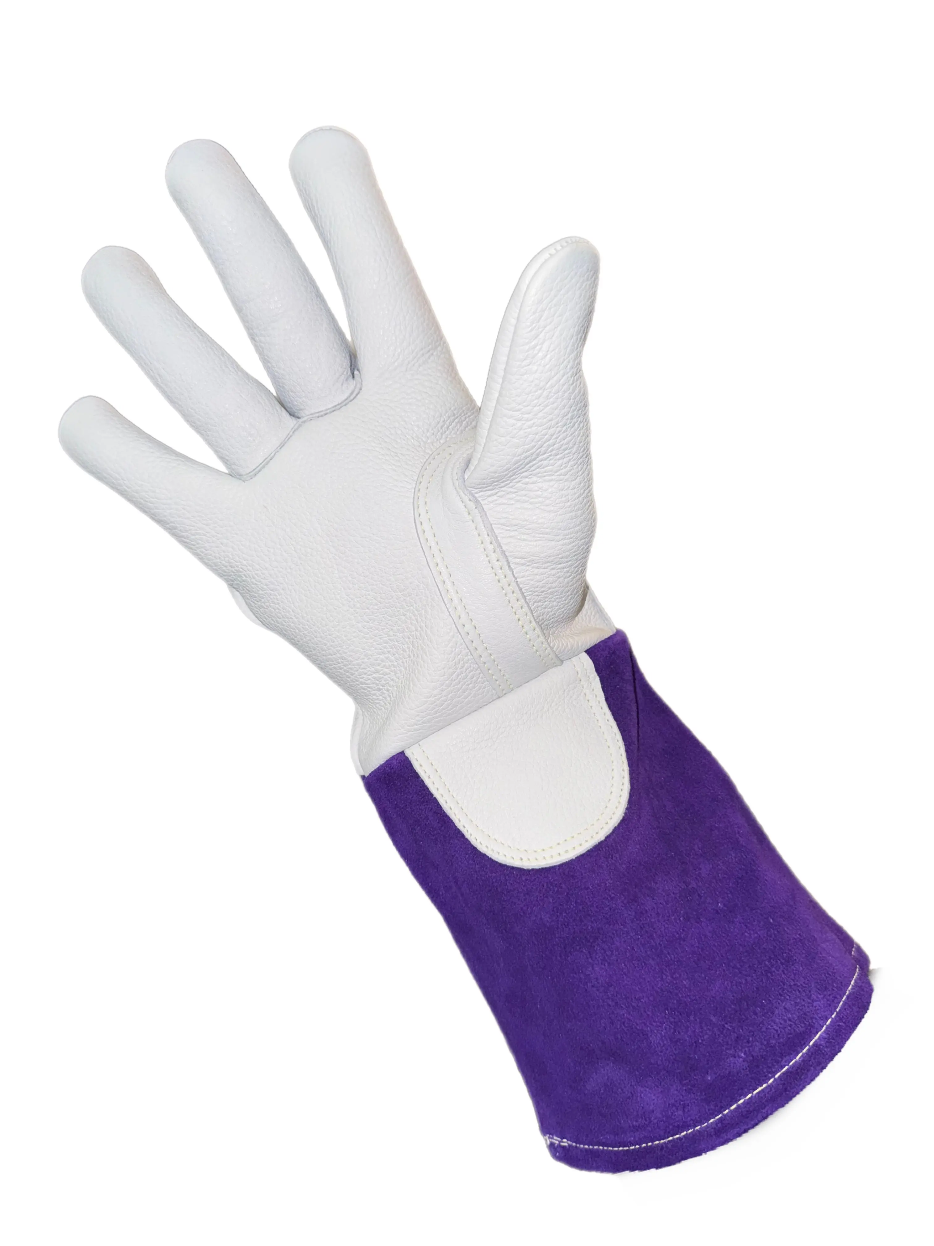 Slickman LIMITED*Purple* 716 Plus Elk Leather Tig Welding Glove