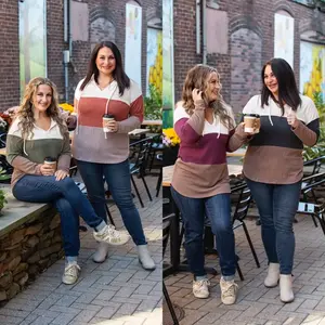 Lets Get Cozy Hooded Top