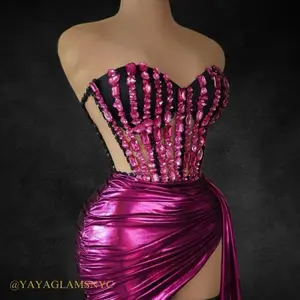Magenta classy Dress