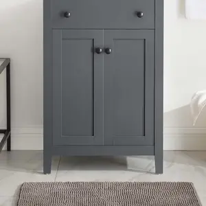 Modway Nantucket 24" Bathroom Vanity Cabinet (Sink Basin Not Included) in Gray