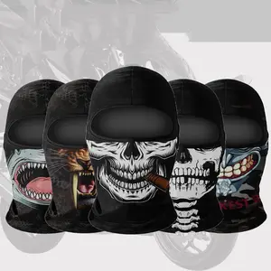 Sunscreen Balaclava Icethread Full Face Scarf Mask Tactical Motorcycle Wind Face Cover Cap Bicycle Cycling Headgear Men