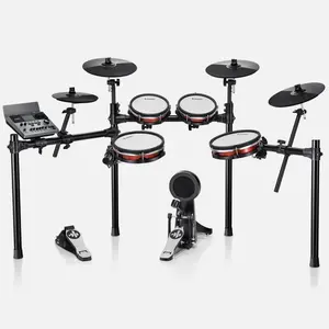Donner DED-300X Electric Drum Kit 5 Drum 4 Cymbal 900 Sounds With Online Lesson