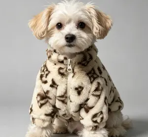 Dog Clothes Autumn Winter Schnauzer BULLDOG Bichon Teddy Small Medium-sized Dog Cat Smoked Fur Coat Warmth for Cooler Seasons