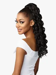 Get instant style with the Sensationnel Lulu Pony – NINI: a 22″ deep‑wave drawstring ponytail made from heat‑safe synthetic fiber. Light, protective, and easy to apply—secure with comb & drawstring for a flawless, fashion‑forward look. reddit.com+13
