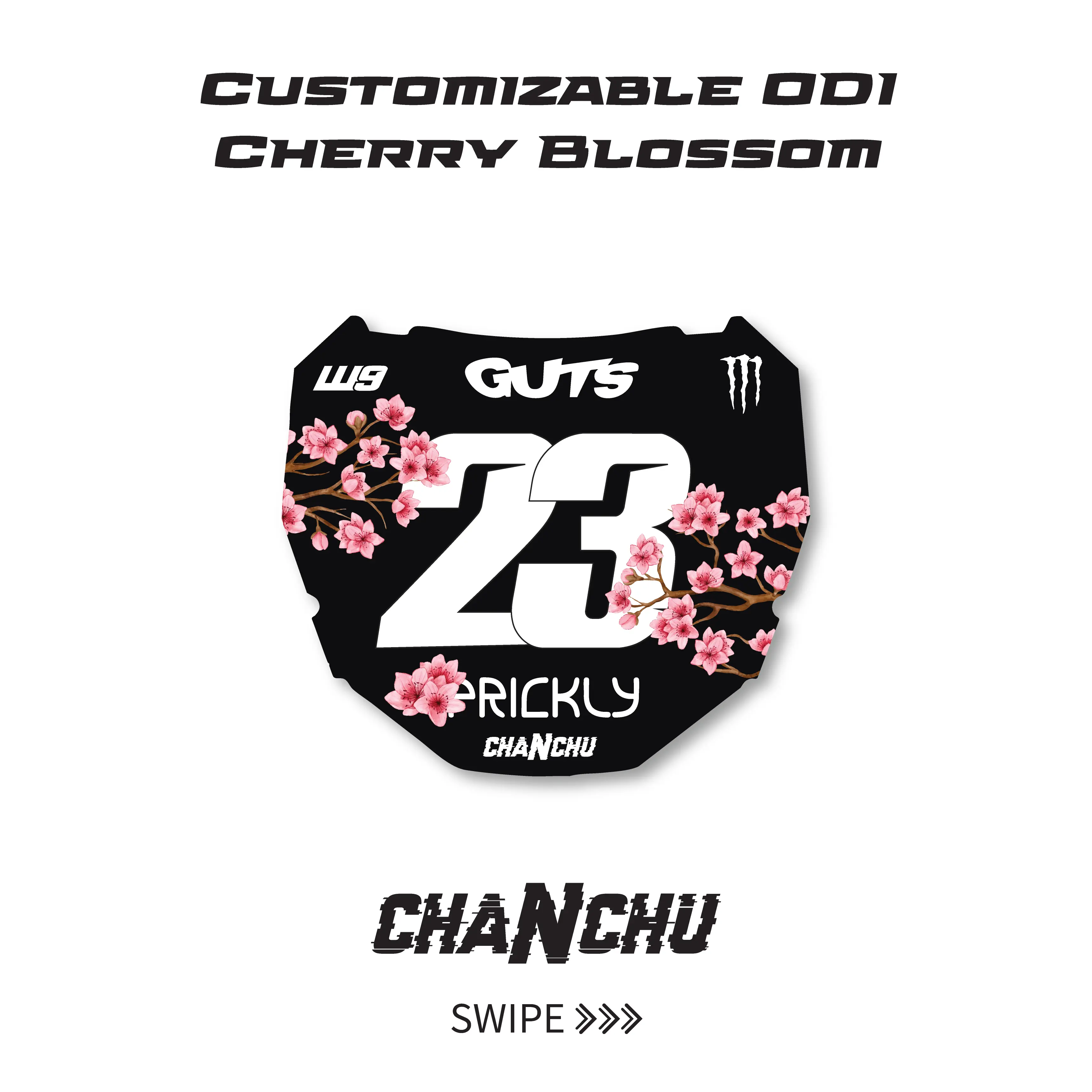 Customizable Cherry Blossom ODI sticker - Made to order Customizable Cherry Blossom ODI sticker - Made to order