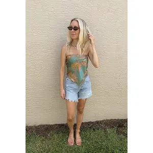 Free Spirit Bandana Tube Top