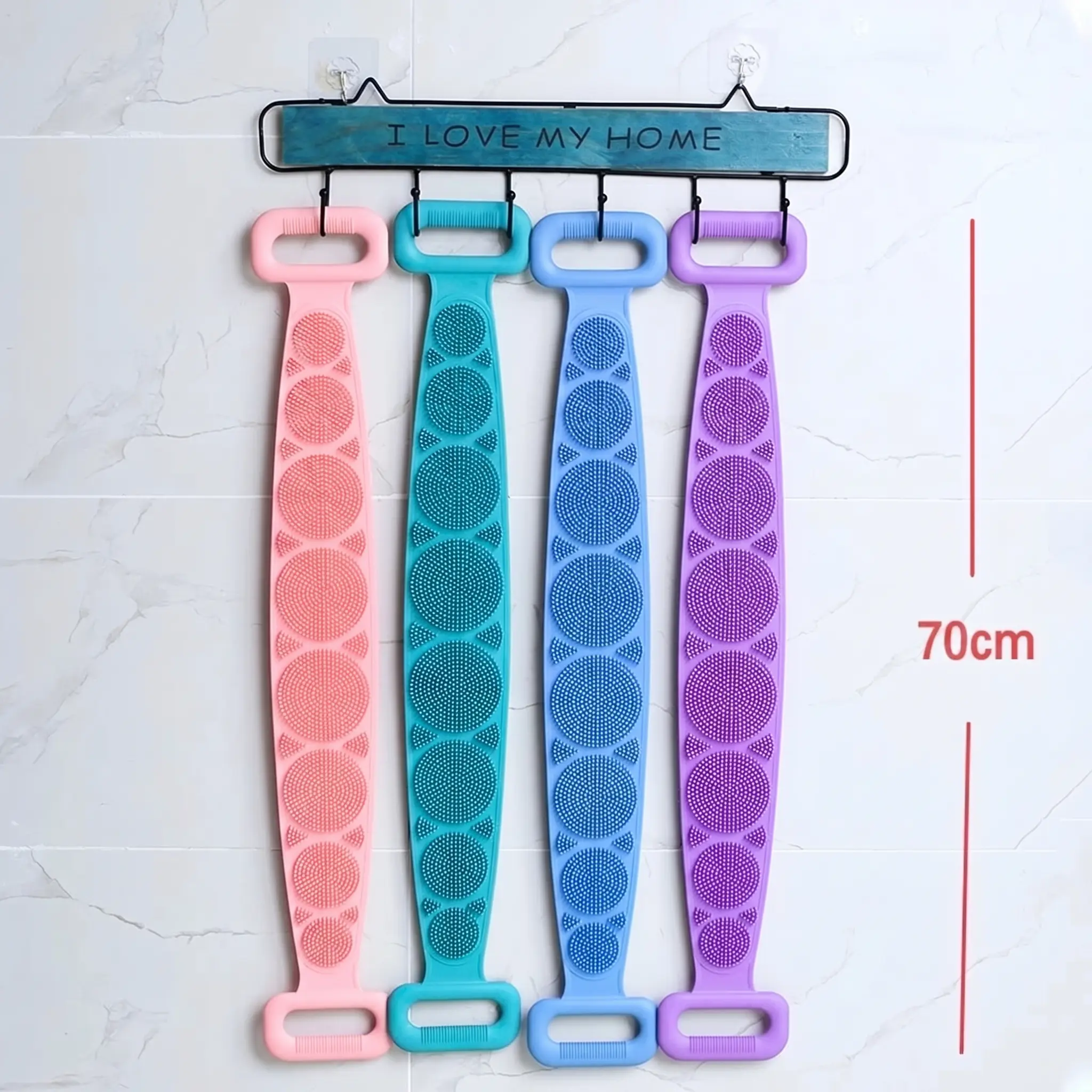 70CM Silicone Back Scrubber