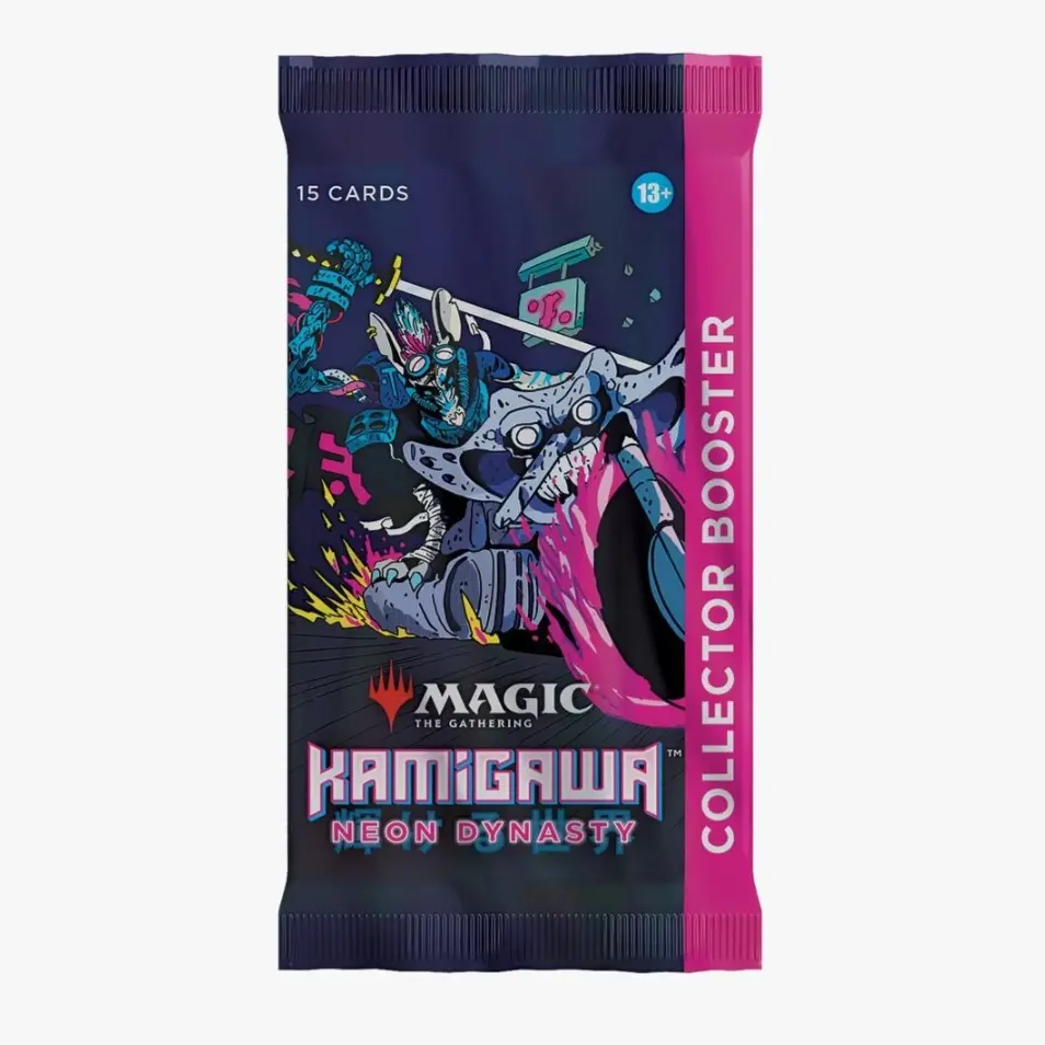 Magic: The Gathering - Kamigawa Collector Booster Pack (English)  - Collectible Card Game - Age 13+ - Official Trading Card Game