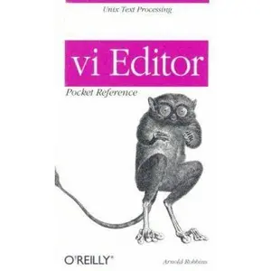 USED-vi Editor Pocket Reference (Pocket Reference (O'Reilly)) by Arnold Robbins (Paperback)