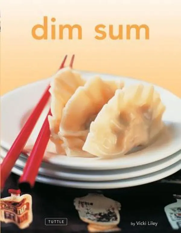 USED Book - Dim Sum: [Chinese Cookbook, 54 Recipes] (Tuttle Mini Cookbook) by Vicki Liley (Hardcover) - english