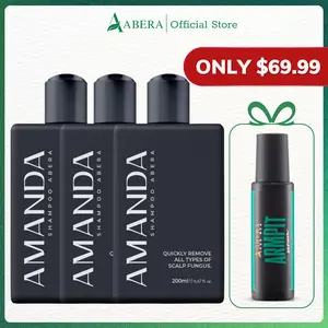 ABERA Amanda Shampoo - Combo 3 Boxes - Clean Scalp, Reduce Dandruff and Itchy, Stronger Hair & Healthier Scalp - 6.67 fl oz Conditioner Haircare