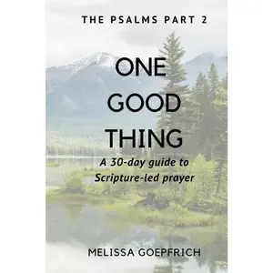 USED-One Good Thing: The Psalms - Part 2: A 30-Day Guide to Scripture Led Prayer by Goepfrich, Melissa (Paperback)