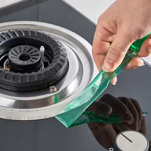 1pcCleaning and scraping the gaps in the kitchen with a powerful cleaning shovel made of plastic material that does not harm the boiler