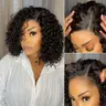 [New Arrival] Frodio  Veralux™ Synthetic Fiber + Human Hair Curly T-Part Lace Wig Pre-Cut Lace | Glueless, Natural Hairline, Fluffy Curls, Ready to Wear #summervibes#SohoChic