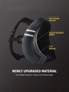 Unisex Weighted Vest with Reflective Strips, Adjustable Weighted Jacket, Soft Spandex Fitness Vest for Weight Loss, Muscle Building, Home Gym, Outdoor Training, Muscle Training Equipment