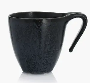 15-OZ Black Porcelain Cup