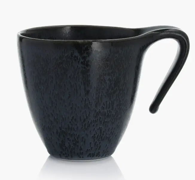 15-OZ Black Porcelain Cup