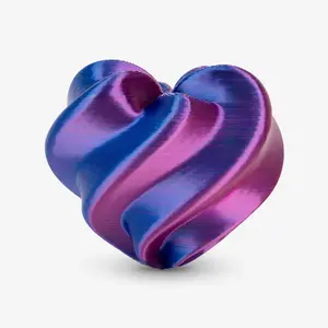 Amolen - PLA Silk Dual Color Filament 1.75mm, 1KG/2.2LB